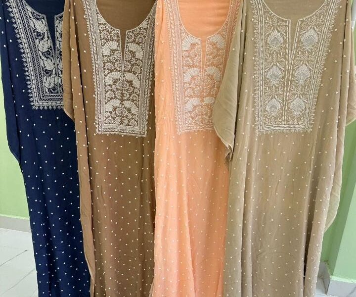 Embracing Traditional Embroidered Kaftans
