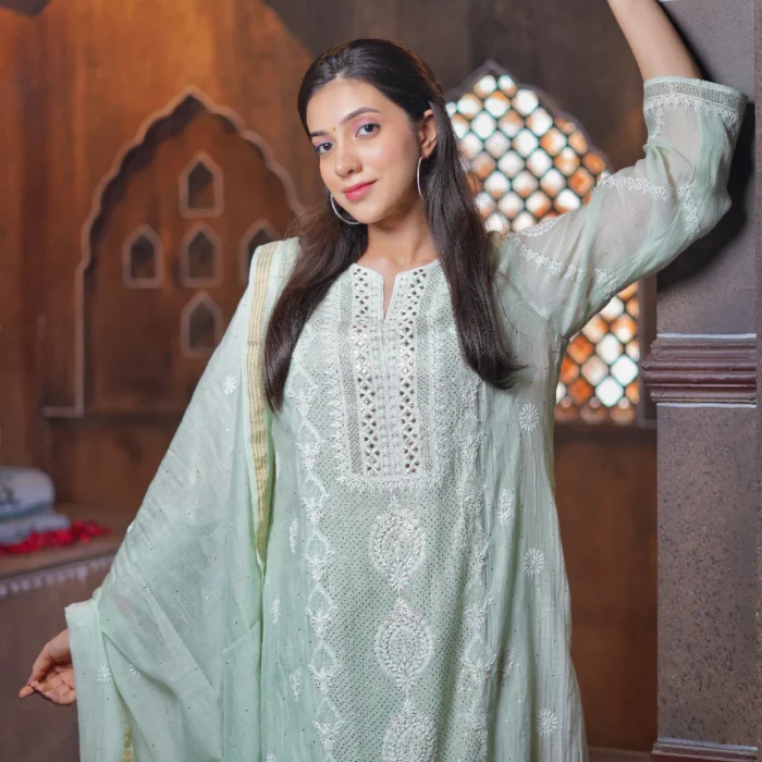 Chikankari Suit COD Jammu Kashmir Chikankari Suit COD Jammu Kashmir