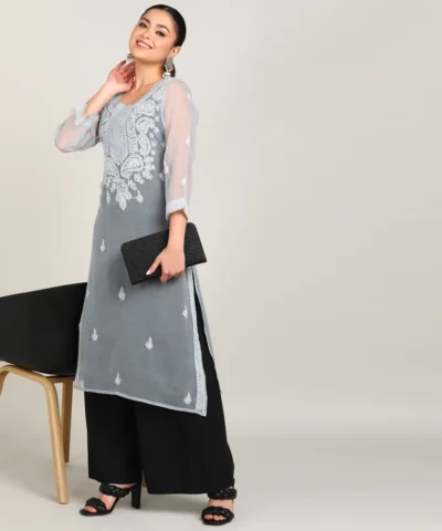 Flipkart Chikankari Suits Delivery In Kashmir