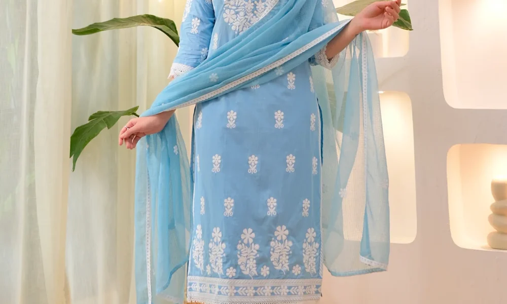 Kashmir COD Lucknowi Suits