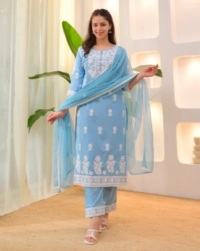 Kashmir COD Lucknowi Suits